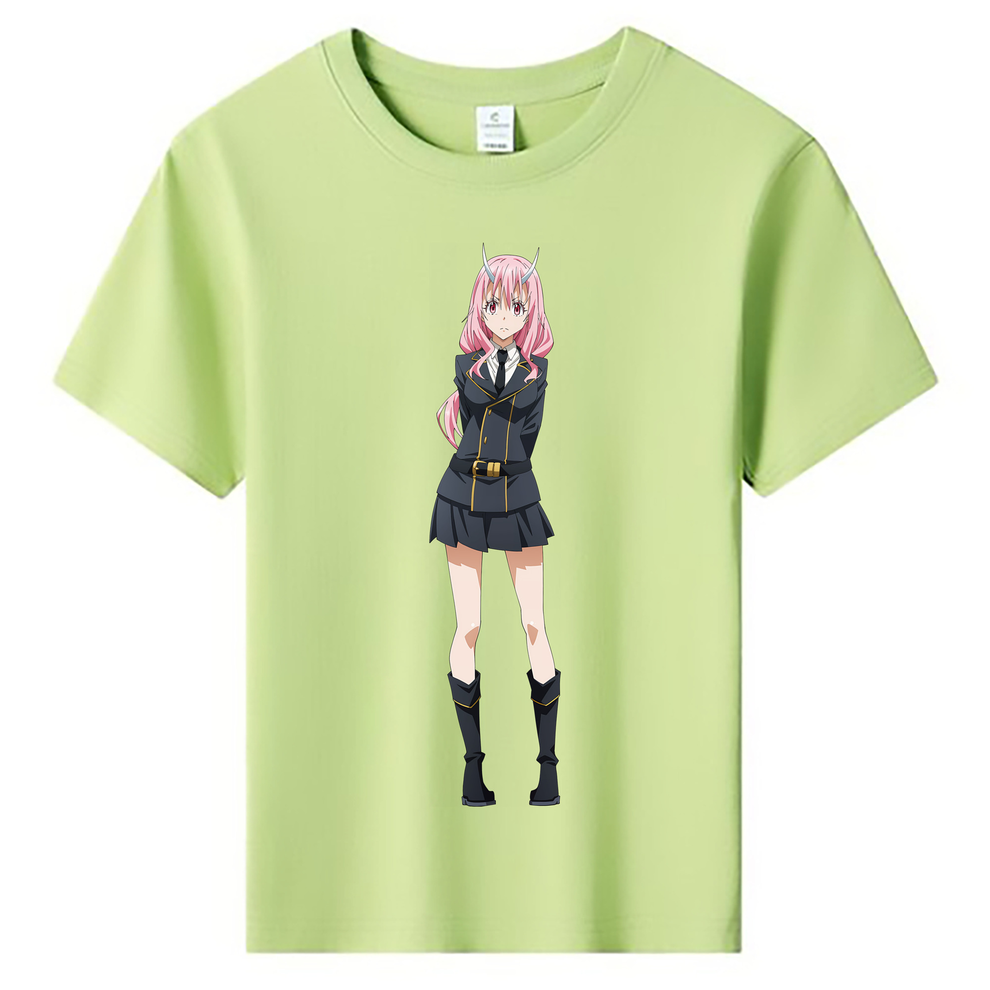 （画像用） 転スラ Regarding Reincarnated to Slime 綿100％キッズTシャツ（フロントプリント）